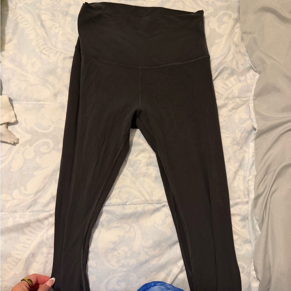 Slate High-Waisted align 28’ leggings